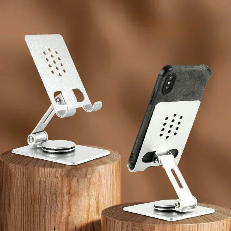 Aluminum Alloy Foldable Desk Phone Holder & Tablet Stand Phone & Tablet Stand Qme