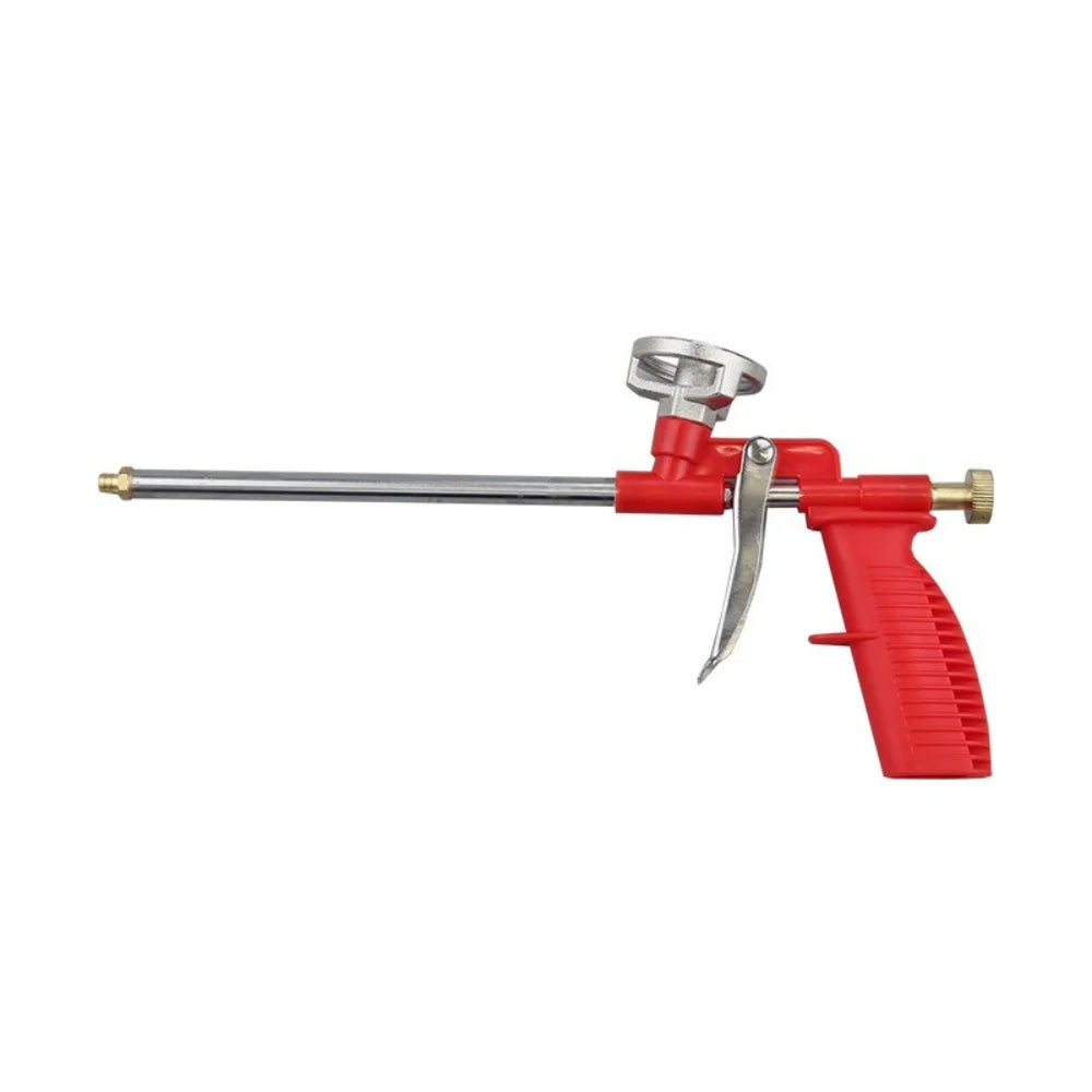 Expanding Foam Spray Gun – Wall Seam & Gap Filling Tool Foam Applicator Gun Qme Red