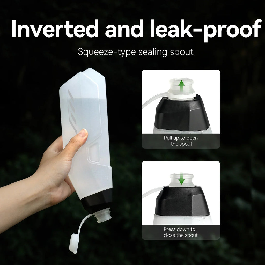 Aerodynamic Bike Water Bottle 650ml – Lightweight Road Cycling Cycling Water Bottle Qme