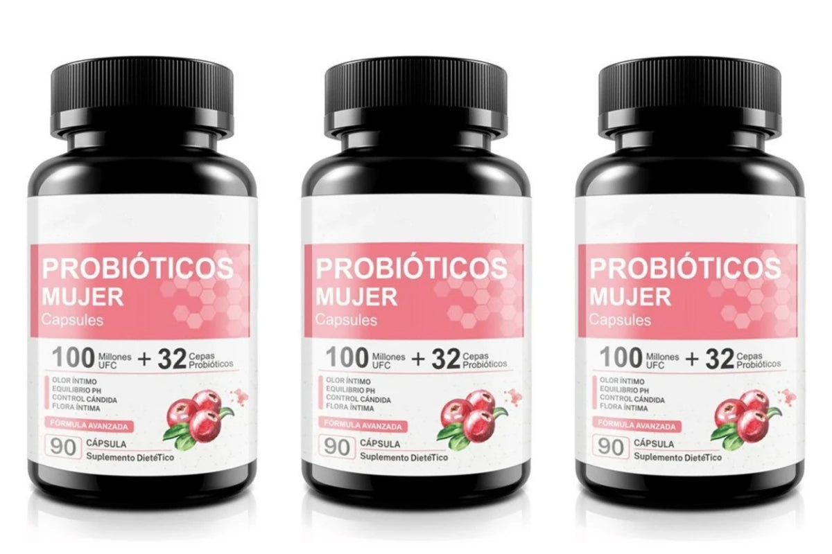 Probiotics for Women – 32 Strains, 100M CFU, 90 Capsules Probiotic Supplement Qst 3 bottles