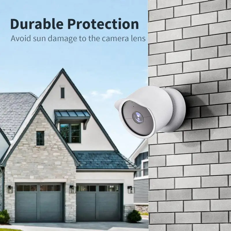 Silicone Protective Sleeve for Nest Cam – Waterproof Cover Camera Protective Sleeve Qme