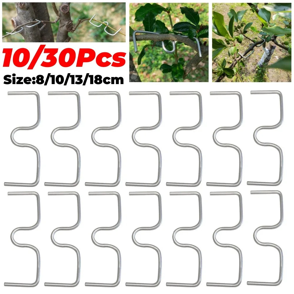 M-Type Fruit Tree Branch Trainers & Angle Benders – 10 Pcs Branch Training Tool Qme