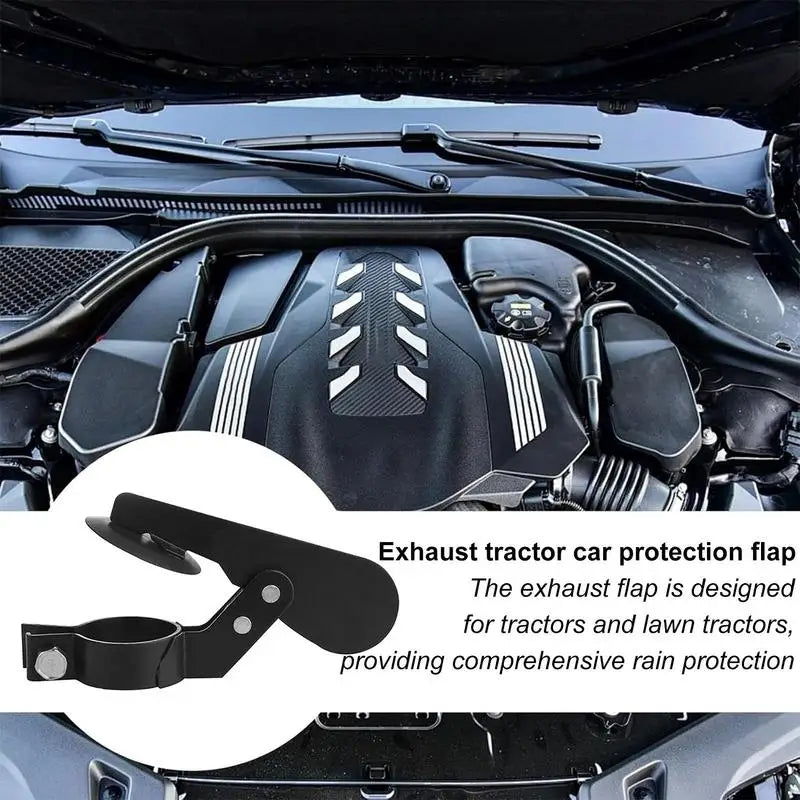 Carbon Steel Tractor Exhaust Flapper – Rain & Weather Cover Exhaust Flapper Cover Qst