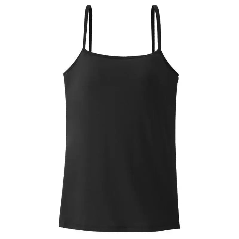 Women's Slim Halter Crop Camisole Tank Top | Sleeveless Vest Halter Crop Camisole Qme