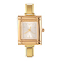 Stainless Steel Round Bangle Watch – Women's Bracelet Watch Bangle Bracelet Watch Qme S 1