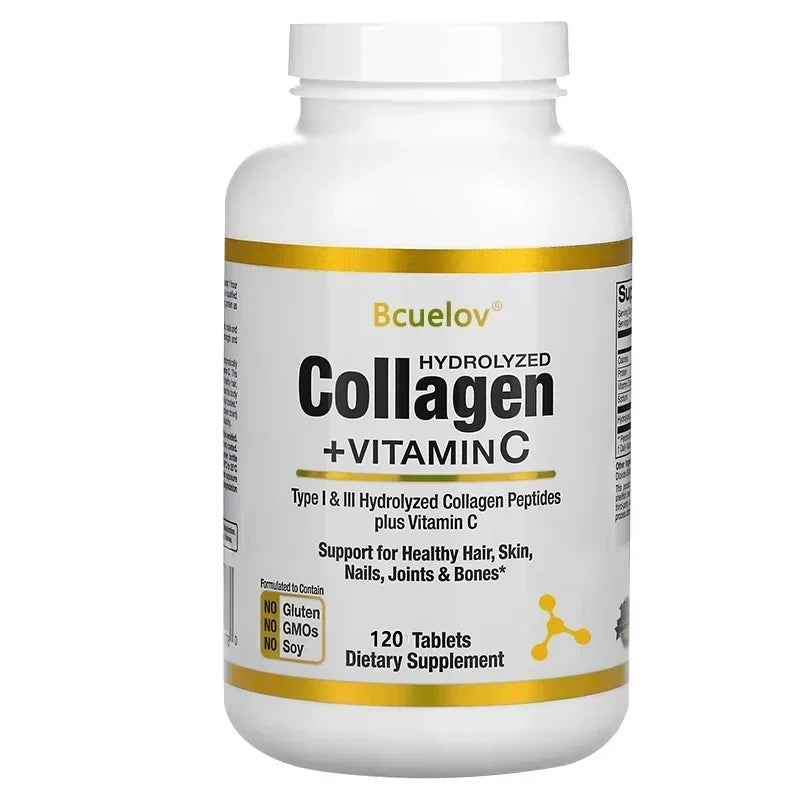 Marine Collagen Capsules – Skin, Hair, Nails & Joints | 120ct Collagen Supplement Qst 3 bottle 120 count