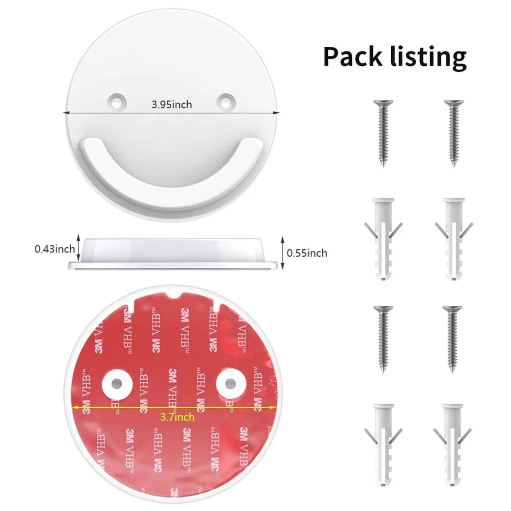 Anti-Fall Shower Curtain Rod Bracket Holder | Secure Grip Curtain Rod Bracket Qme