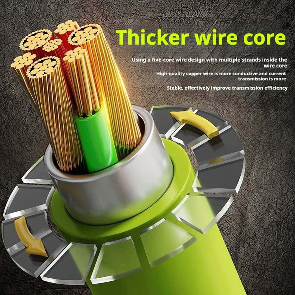 240W USB-C Fast Charging Silicone Cable | Qme | 0.3m–2m USB-C Charging Cable Qme