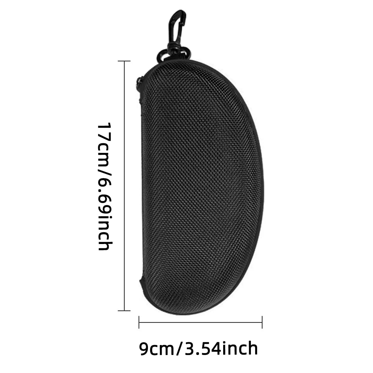 VOPHA Portable Zipper Sunglasses Case EVA Travel Glasses Box Eyeglass Case Qst