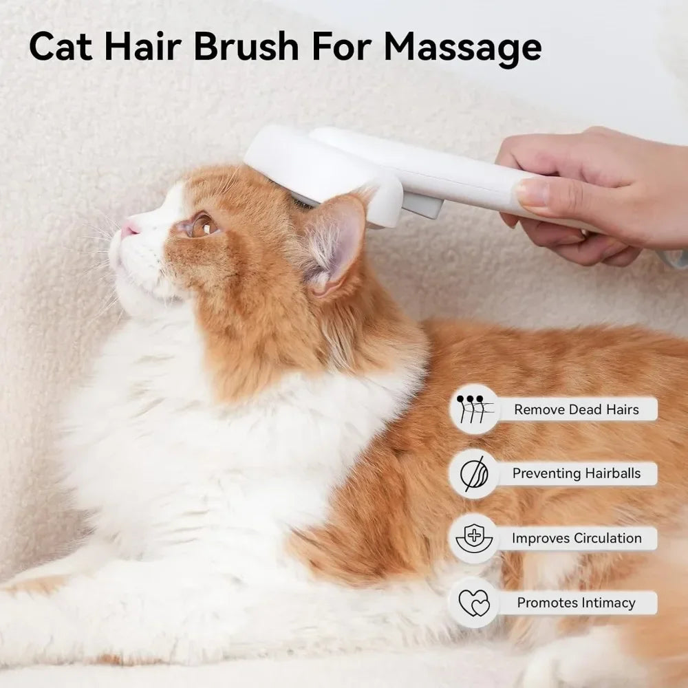 Professional Cat Deshedding Brush – All Hair Types | Qme Cat Deshedding Brush Qme