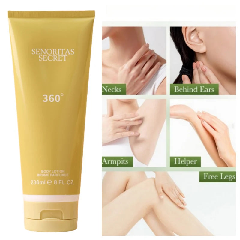 ROUSHUN 236ml Perfume Body Lotion – Moisturizing & Fragrant Perfume Body Lotion Qst