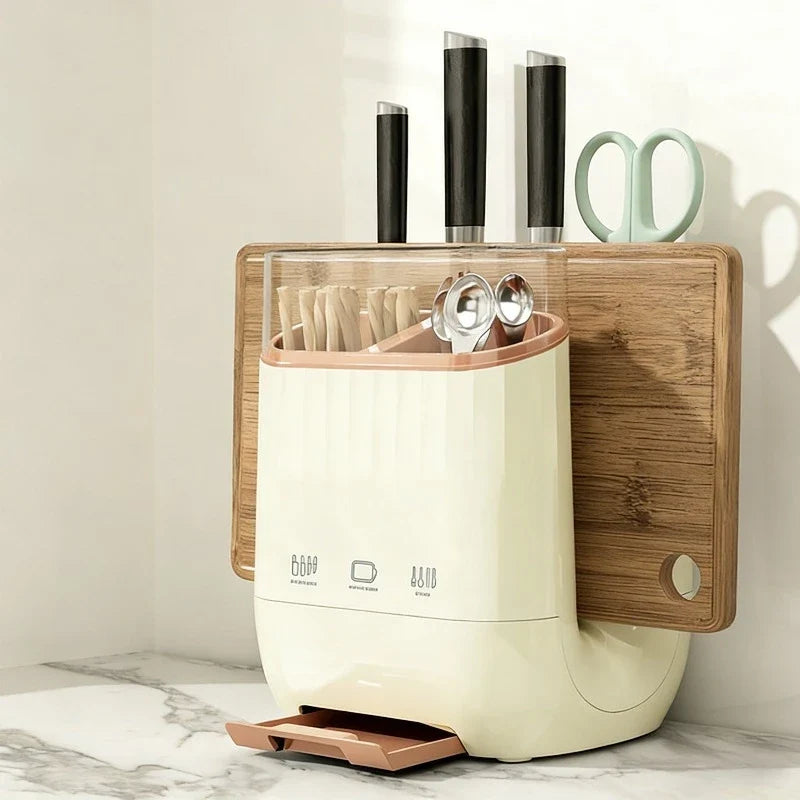 Multifunction Kitchen Knife Holder & Cutting Board Drain Rack Kitchen Knife Holder Qme