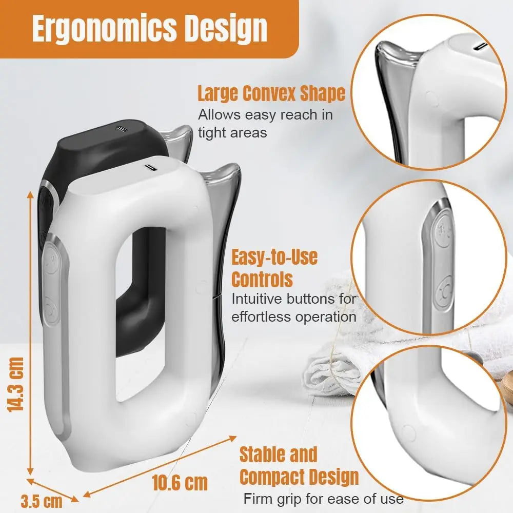 VIMYSHOW EMS Electric Fascia Massager – 5-Speed Vibration Tool Electric Body Massager Qst