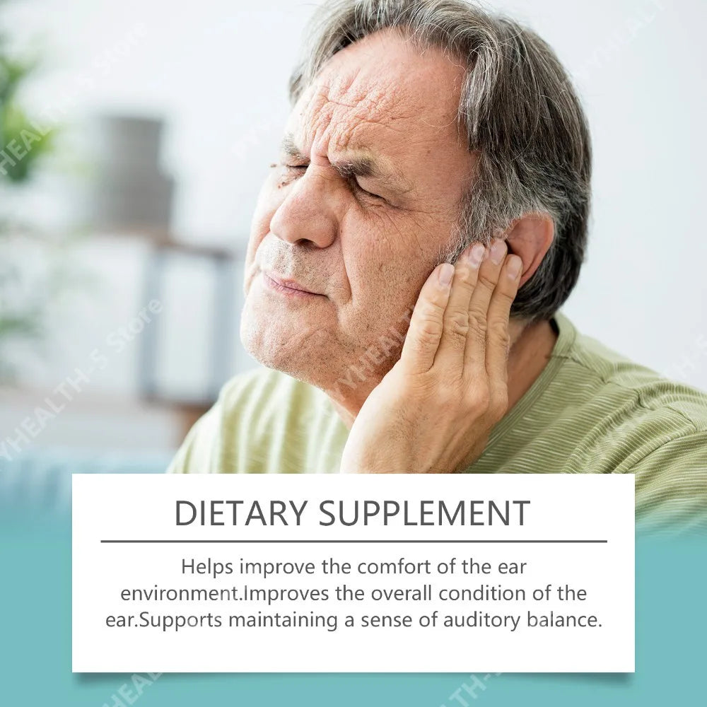 Docteat Ear Health Support Drops 59ml – Magnesium & Zinc Ear Health Drops Qst