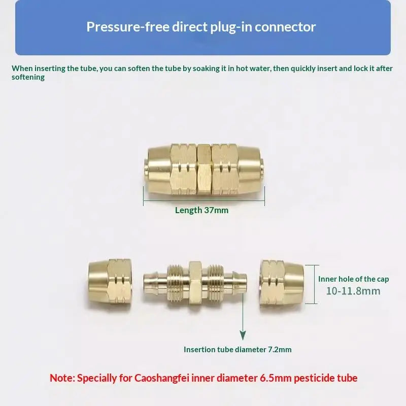 Copper High-Pressure Water Pipe Joint Repair Extension Adapter Pipe Fitting Adapter Qme A1