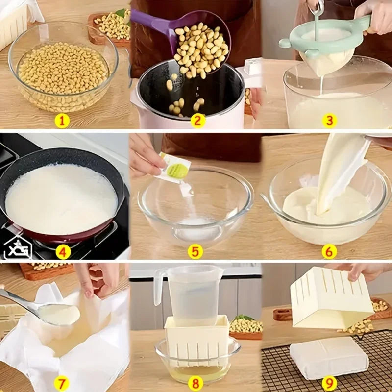 Homemade Tofu Mould Box – Easy DIY Tofu Press Kit Tofu Press Mould Qme