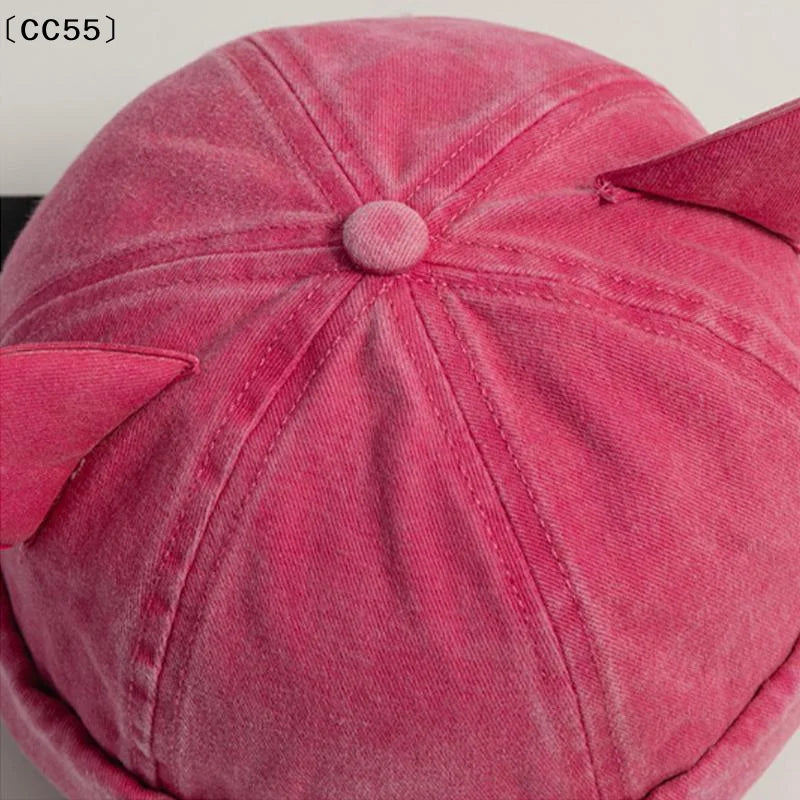 Japanese Cat Ear Beret – Cute Woolen Women's Hat Women's Beret Hat Qst