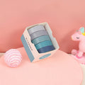 Kawaii Cartoon Washi Tape Set – 5 Rolls DIY Scrapbook Decor Decorative Washi Tape Qme L