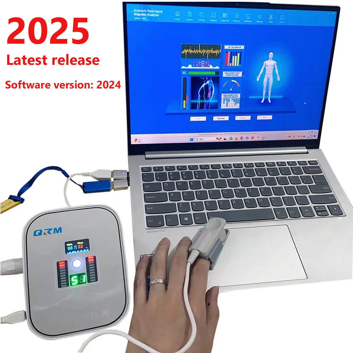 QA-36S Quantum Resonance Magnetic Body Analyzer – 54 Reports Body Analyzer Device Qst