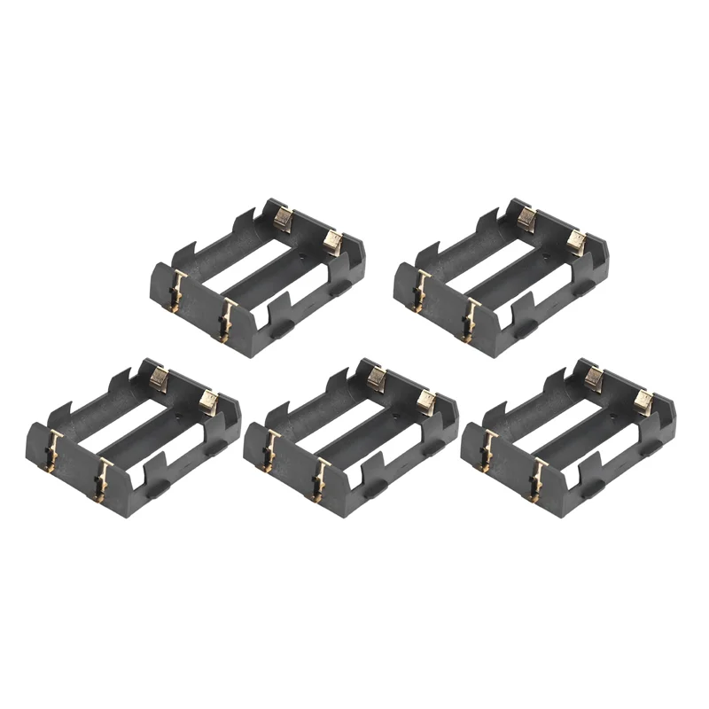 26650 Battery Holder SMD Bronze Pins 2-Cell Storage Box – 2-Pack Battery Holder Qme