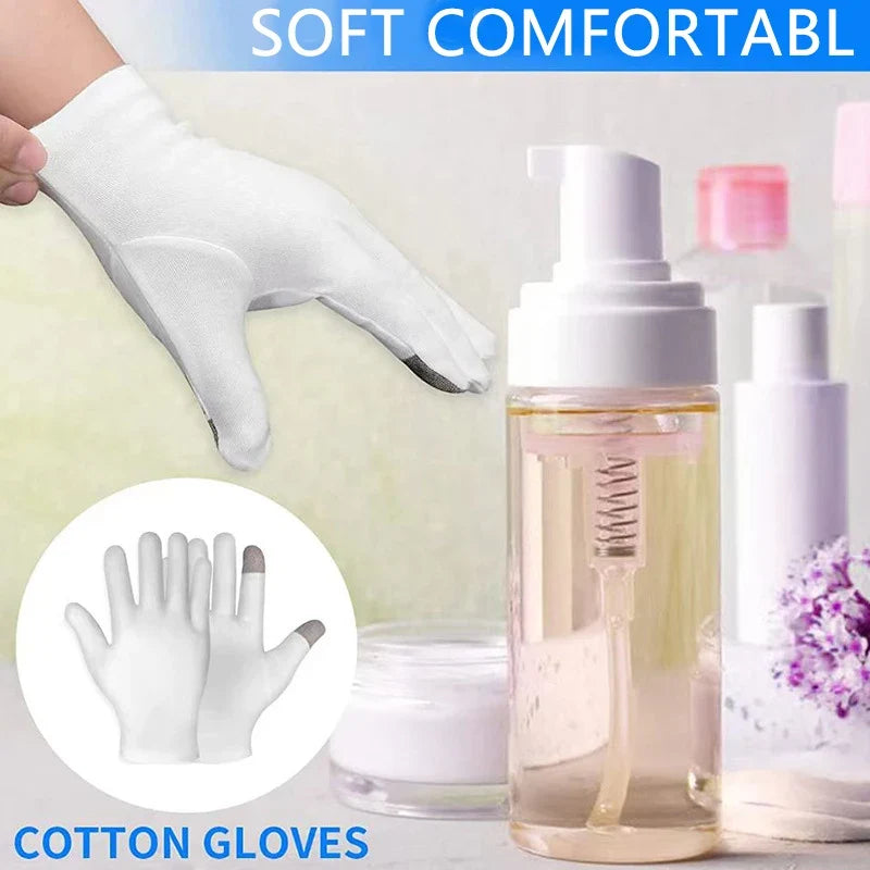 Moisturizing Gloves & Socks Set – Hand & Foot Hydration Care Moisturizing Hand Foot Set Qme