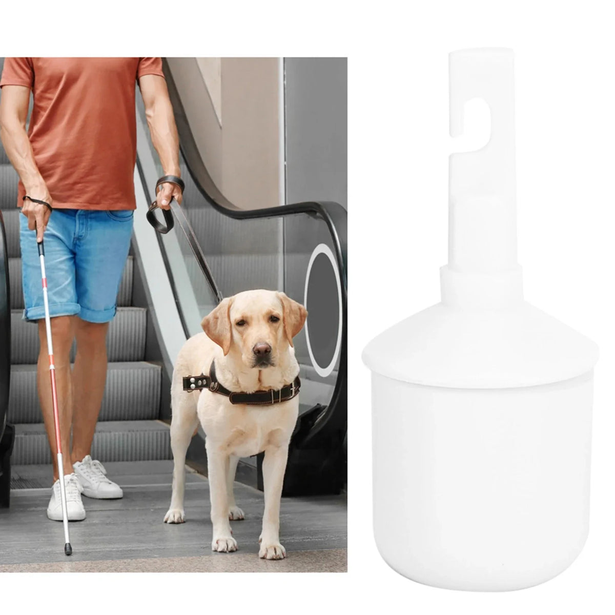Walking Cane Hook Tip Replacement | Durable Plastic Cane Tip Cane Tip Replacement Qme