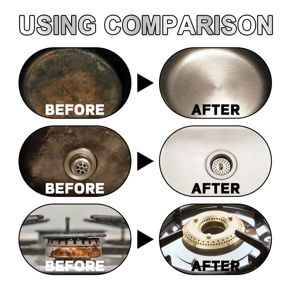 Stainless Steel Cleaning Paste – Cookware & Rust Remover Cookware Cleaning Paste Qme