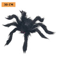 Big Plush Spider Halloween Decoration – Lifelike Cobweb Prop Halloween Decoration Qme 30cm