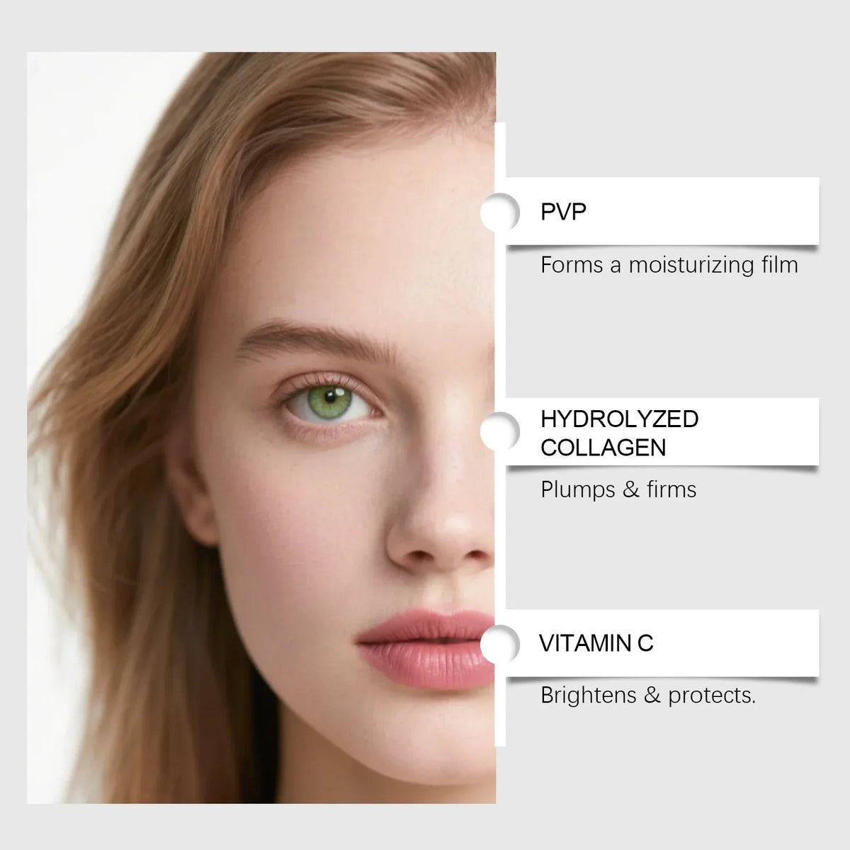 Hydrolyzed Collagen Under-Eye Patches – Hydrating & Firming Under-Eye Gel Patches Qme