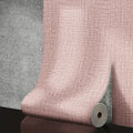 3D Foam Linen Peel & Stick Wallpaper – Waterproof PVC Panels Peel & Stick Wallpaper Qme B 1pcs 50cmX5m
