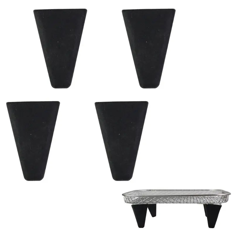 Air Fryer Silicone Feet Steam Protector Dehydrator Rack Tabs Air Fryer Accessories Qme