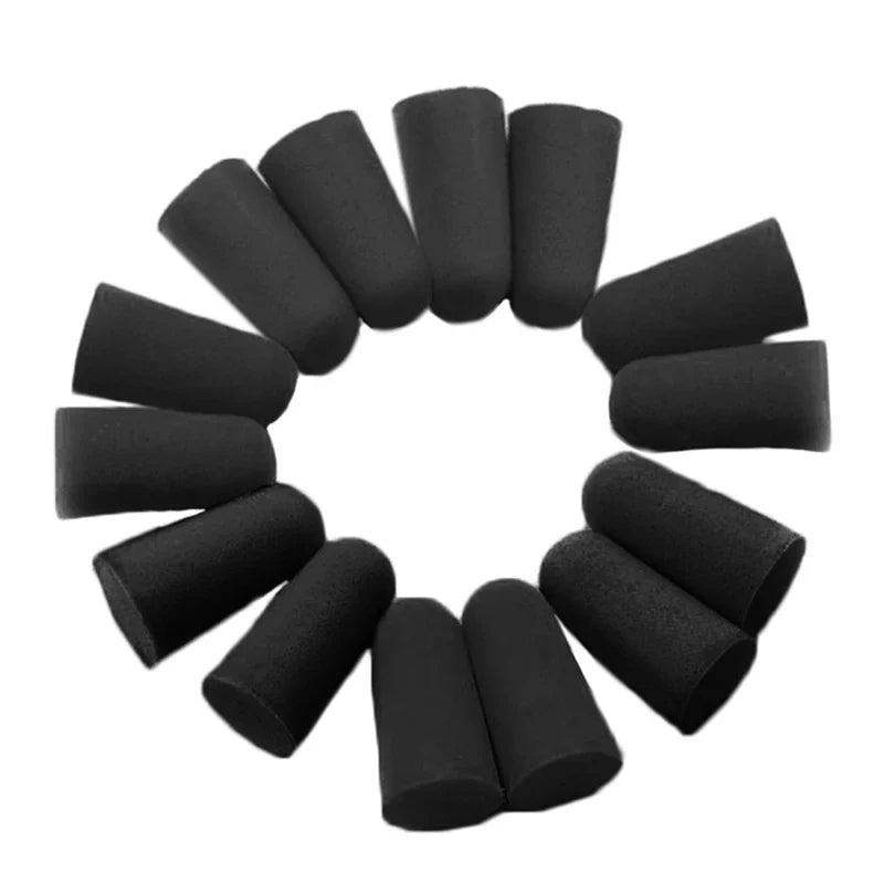Sponge Foam Ear Plugs for Sleep & Study – 20 Pairs | Noise Blocking Foam Ear Plugs Qme