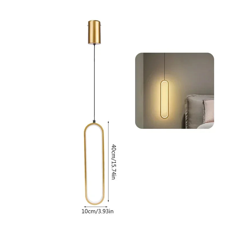 Nordic LED Pendant Light – Hanging Lamp for Kitchen & Dining Room LED Pendant Light Qme