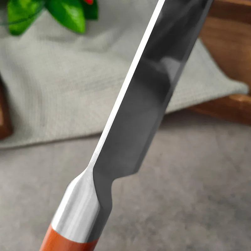 InLeung Stainless Steel Meat & Vegetable Cleaver Chef Knife Kitchen Cleaver Knife Qst