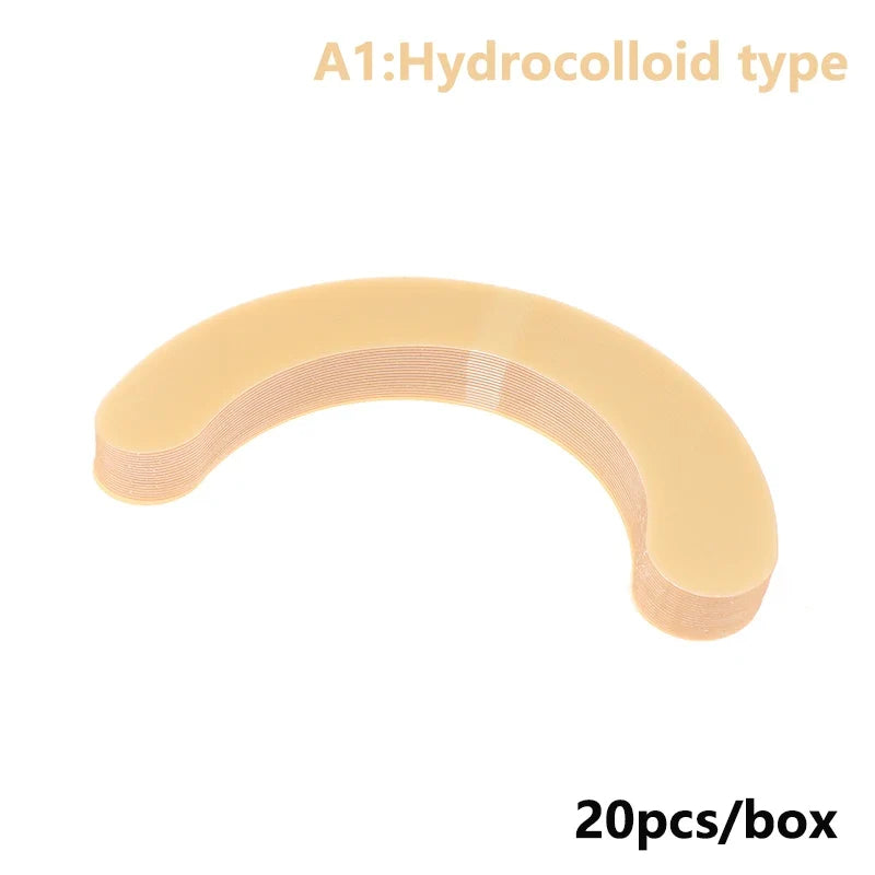 Hydrocolloid Elastic Ostomy Barrier Strips – Waterproof, 20 Pcs Ostomy Barrier Strips Qme A1