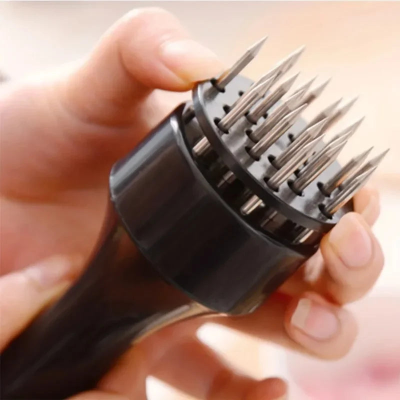 Stainless Steel Meat Tenderizer Needle Hammer | Kitchen Tool Meat Tenderizer Qst