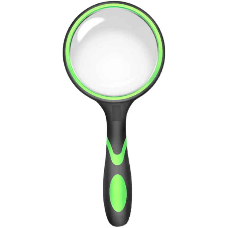 10X Handheld Magnifying Glass for Kids & Seniors | Reading Lens Handheld Magnifier Qme