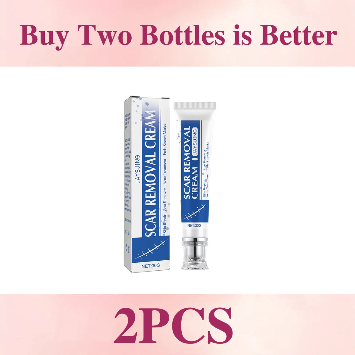 Centella Asiatica Scar Repair Gel – 30g Skin Smoothing Cream Scar Repair Gel Qst 2x30g Boxed