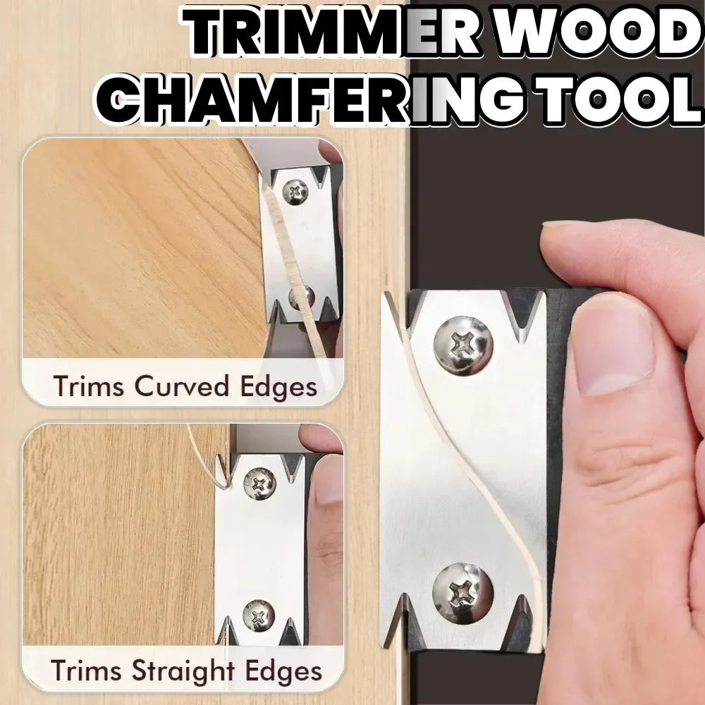 Wood Edge Banding Chamfering Fillet Scraper Tool Woodworking Scraper Tool Qme