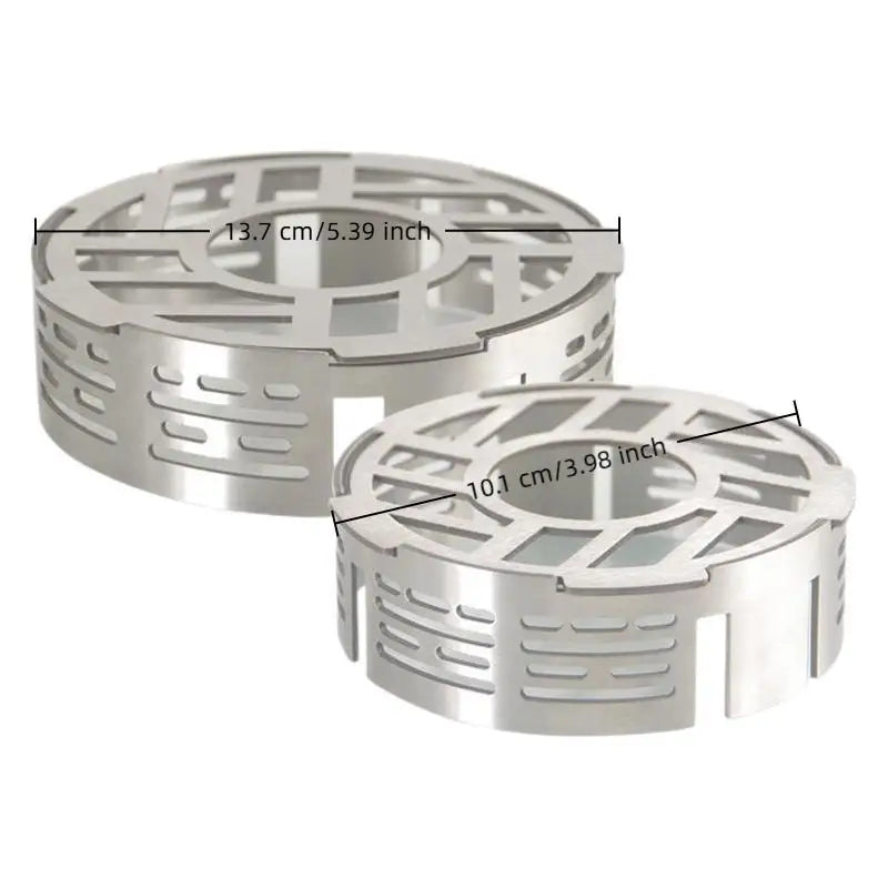 Portable Camping Stove Windproof Ring & Windshield Camp Stove Windshield Qme