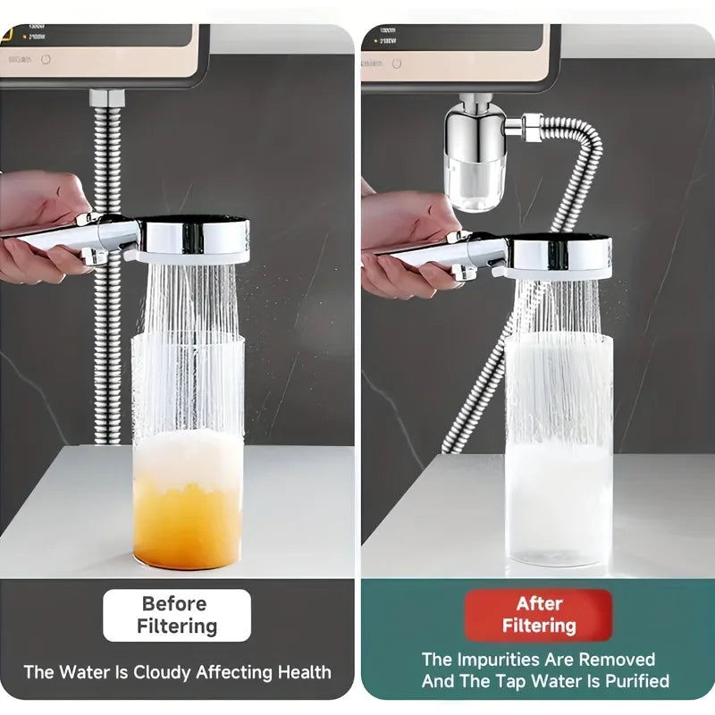 Inline Pre Water Filter – Sediment & Rust Tap Purifier Inline Water Filter Qme