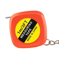 Mini Keychain Tape Measure 1M Retractable Pocket Tool | 4 Colors Keychain Tape Measure Qme Red
