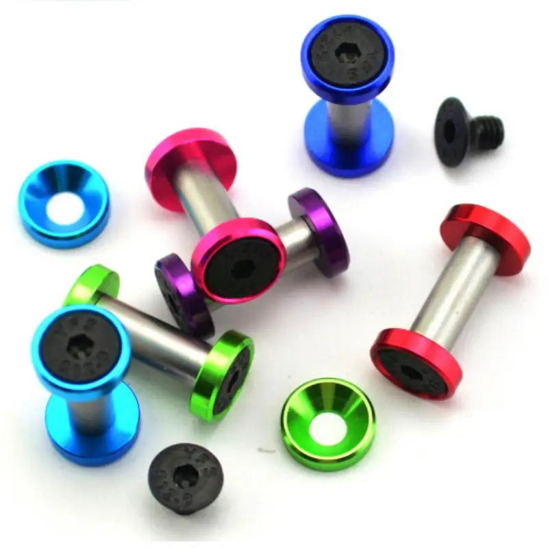 Stainless Steel Hexagon Knife Handle Screws M4 Plum Style – 2 Sets Knife Handle Screws Qst