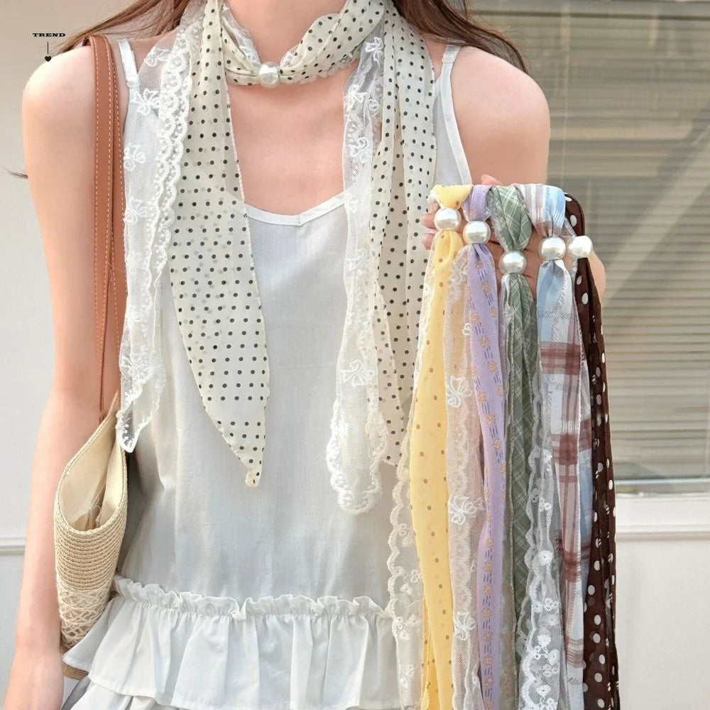 Geometric Lace Thin Waist Belt – 6 Colors | Polyester Lace Waist Belt Qme