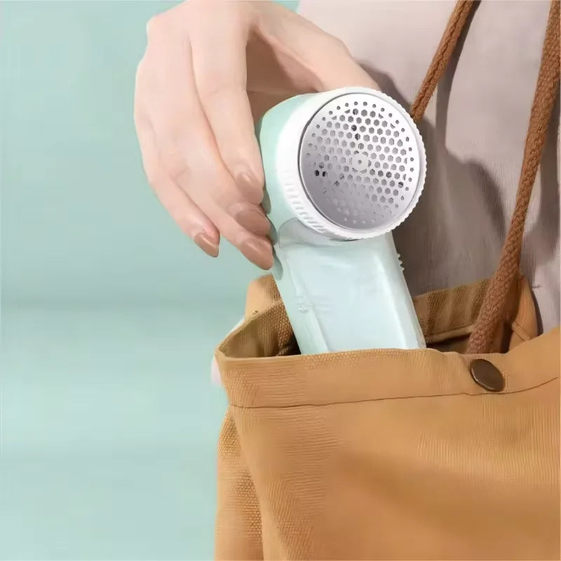 Electric Fabric Shaver & Lint Remover – Portable Fuzz Trimmer Fabric Lint Shaver Qst