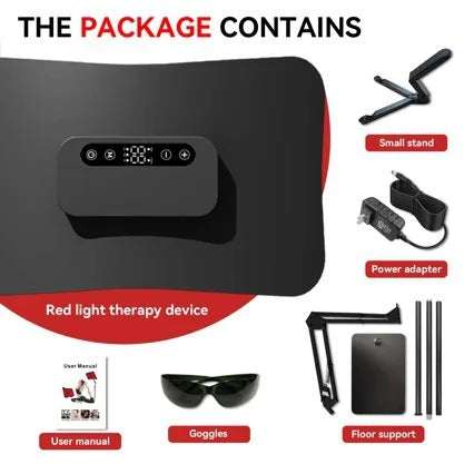 Red Light Therapy Panel 660nm 850nm Adjustable Stand LED Red Light Therapy Panel Qst Therapy Lamp