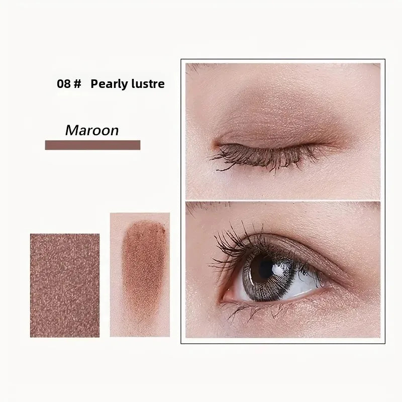 Qme 12-Color Eyeshadow Palette – Shimmer & Matte Nudes Eyeshadow Palette Qme
