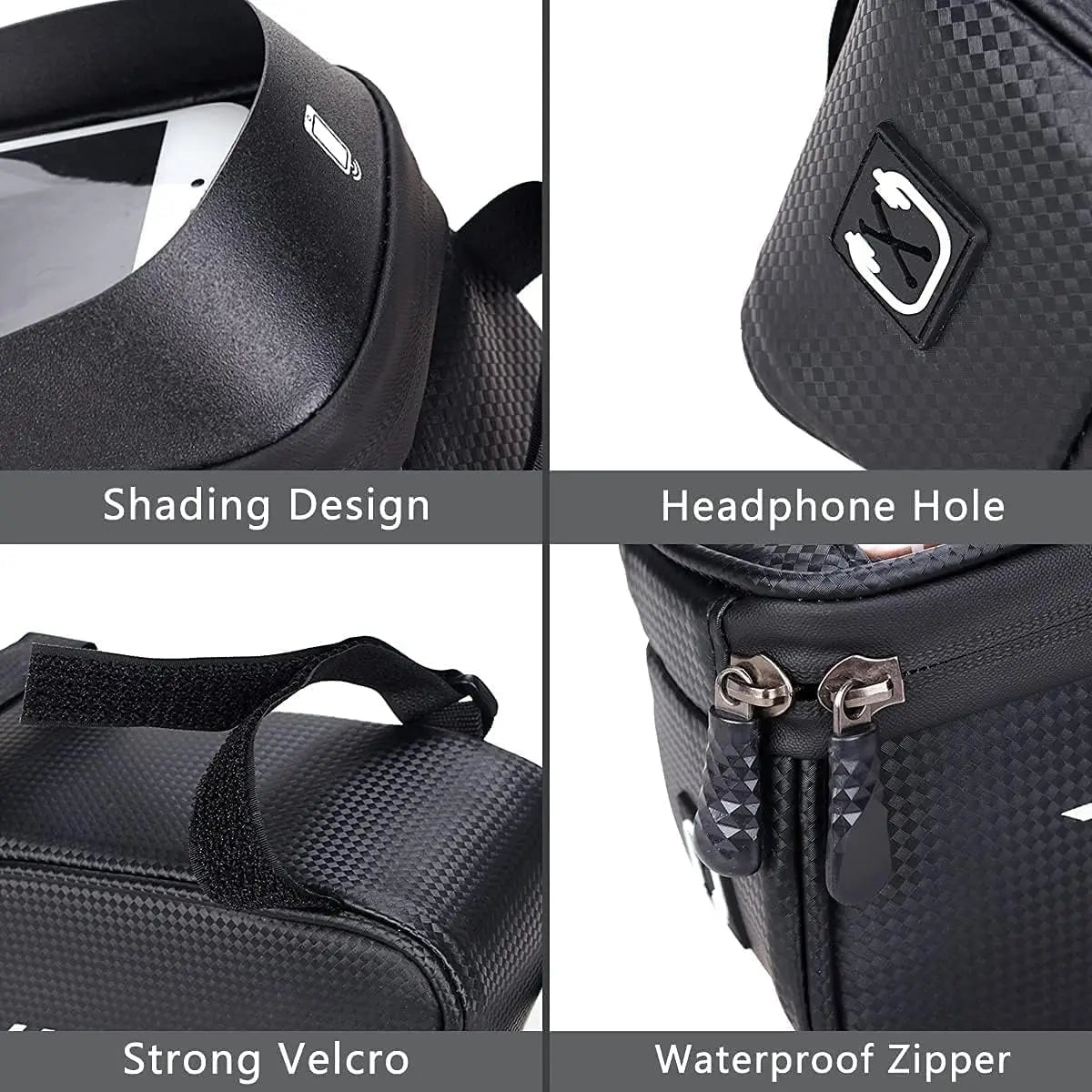 Waterproof Bike Phone Front Frame Bag | Handlebar Mount Pouch Bike Frame Bag Qme