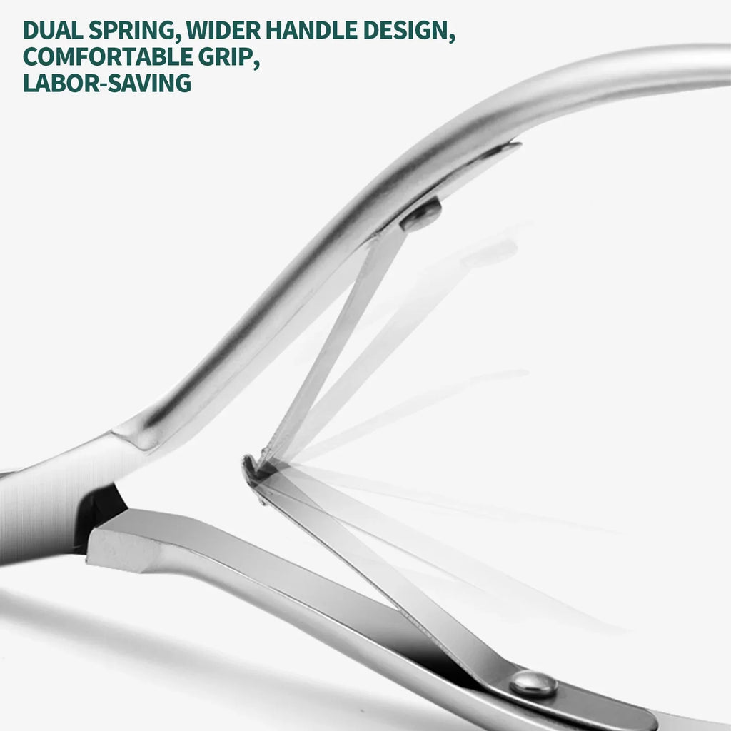 Nailpop Stainless Steel Cuticle Trimmer & Pusher Set Cuticle Trimmer Set Qme