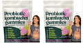 Probiotic Kombucha Gummies | Prebiotic Postbiotic – 30ct Probiotic Gummies Qst 2bags 60capsules